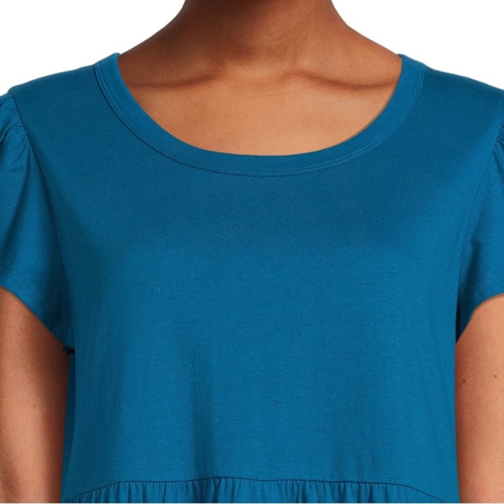 NWT Tiered Knit Dress for Women from Time and Tru - Picture 3 of 10